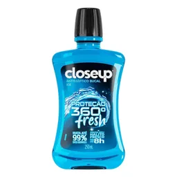 Antisséptico Bucal Closeup Ice com Álcool 250ml