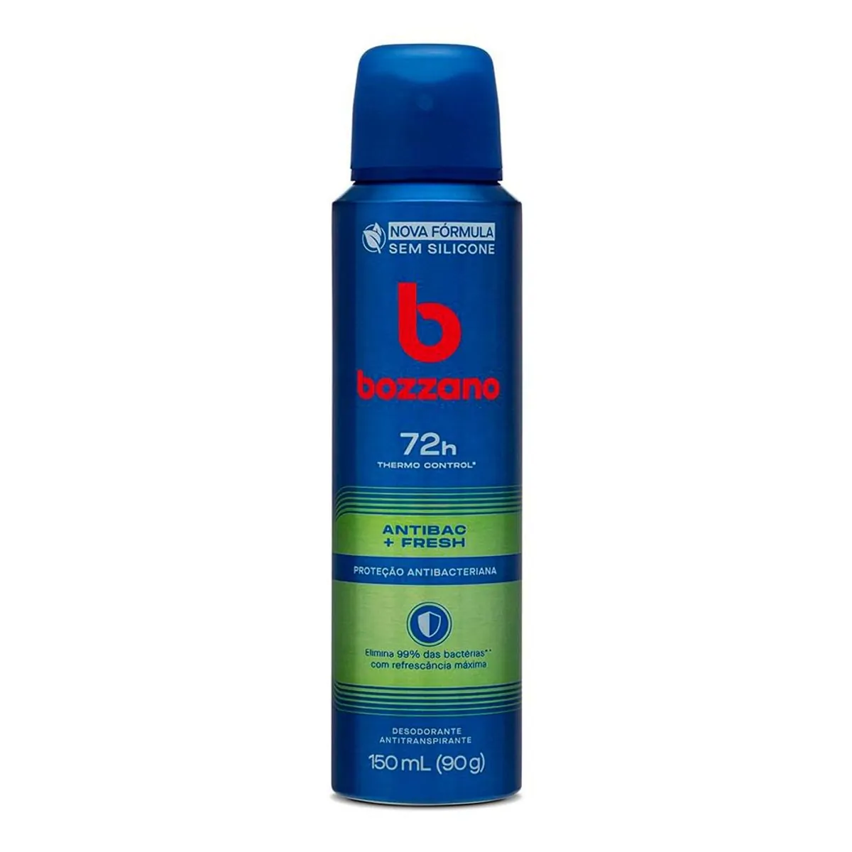 Desodorante Antitranspirante Aerossol Masculino Bozzano Antibac e Fresh 150ml