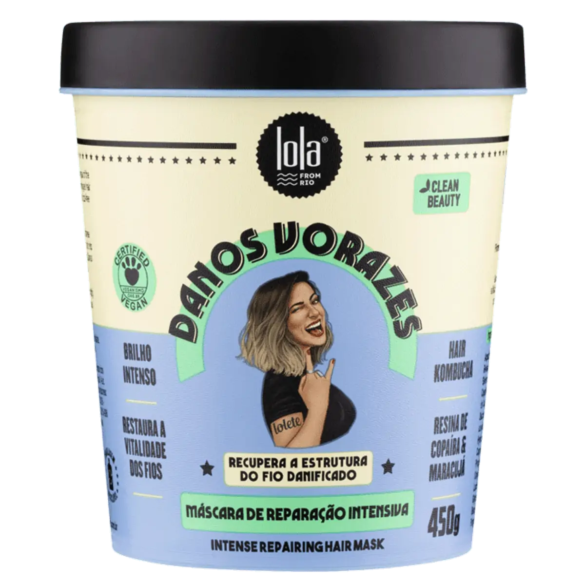 Máscara Capilar Lola From Rio Danos Vorazes 450g