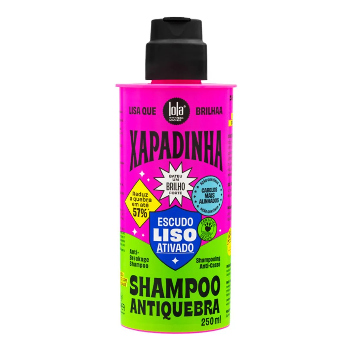 Shampoo Lola Cosmetics Xapadinha Antiquebra 250ml