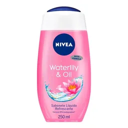 Sabonete Líquido Corporal Nivea Waterlily & Oil Refrescante 250ml