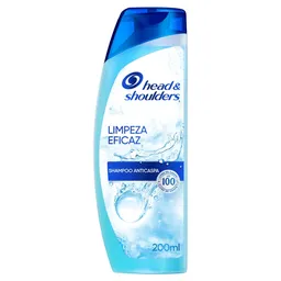 Shampoo Anticaspa Head & Shoulders Limpeza Eficaz 200ml