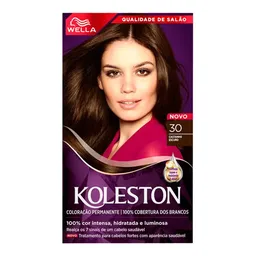 Tinta de Cabelo Wella Koleston 30 Castanho Escuro