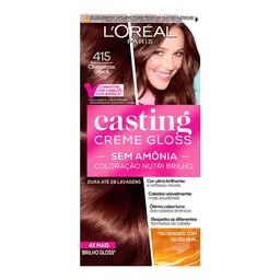 Tinta de Cabelo L’Oréal Paris Casting Creme Gloss 415 Chocolate Glacê