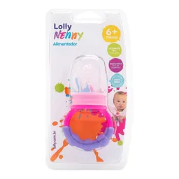 Alimentador Infantil Lolly Nenny Rosa 1 Unidade