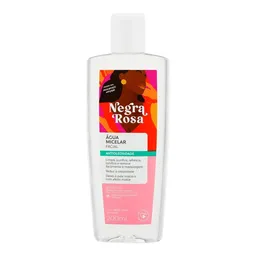 Água Micelar Facial Antioleosidade Negra Rosa 200ml