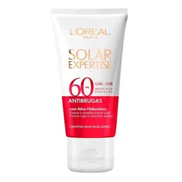 Protetor Solar Facial LOréal Paris Solar Expertise Antirrugas FPS 60 40g