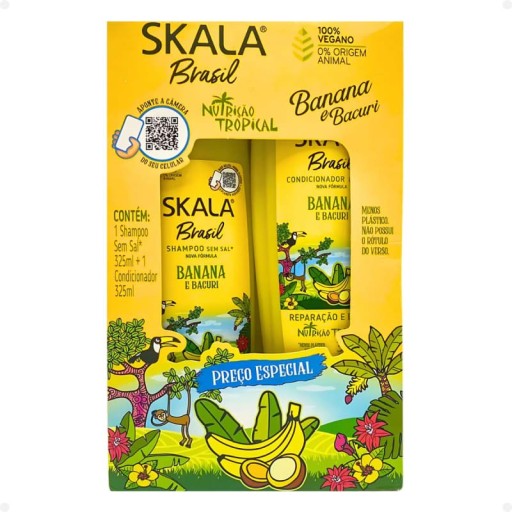Kit Skala Banana e Bacuri – Frontal da embalagem